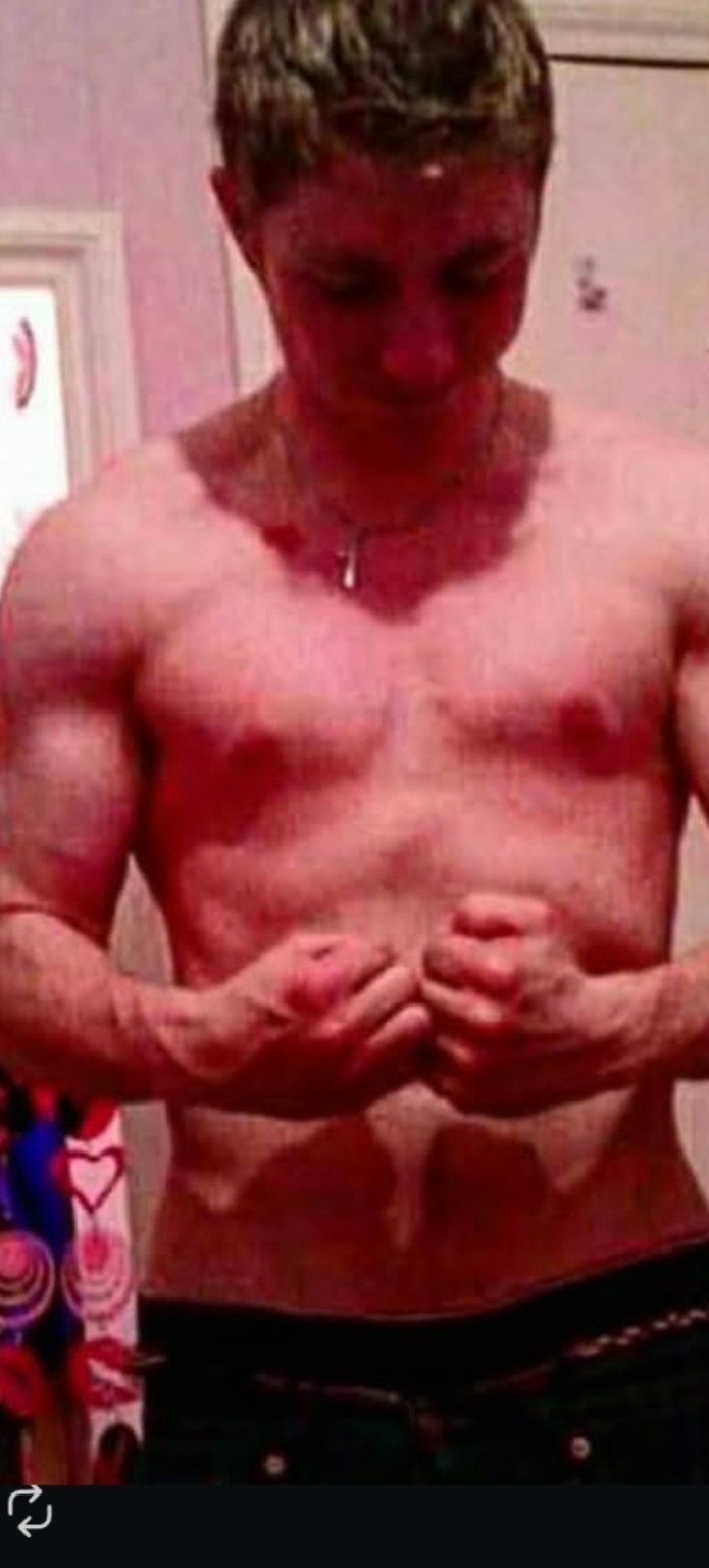 Ant Shepherd aged 18 after two years of training
