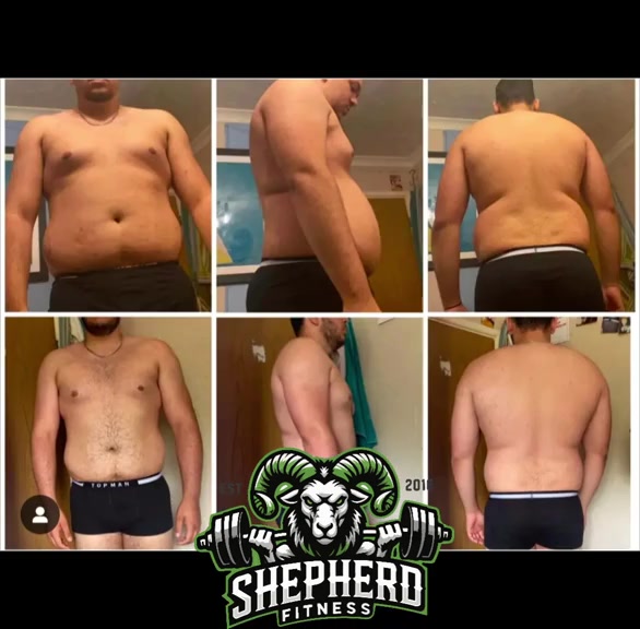 ShepherdFitness client transformation: Lifestyle transformation