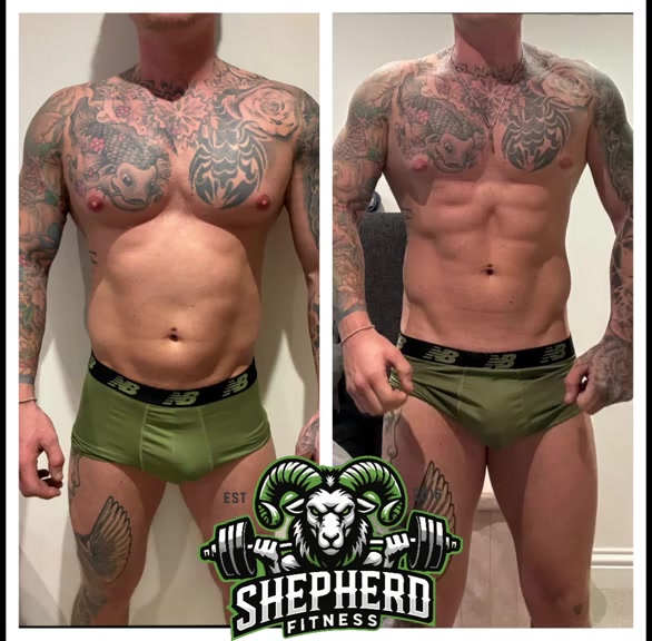 ShepherdFitness client transformation: Body recomposition