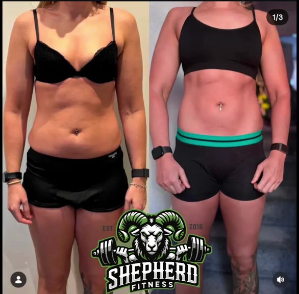 ShepherdFitness client transformation: Fat loss