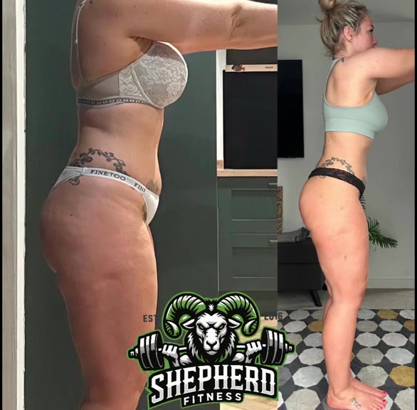ShepherdFitness client transformation: Lifestyle transformation